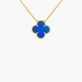 CLOVER - Blue Necklace