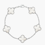 CLOVER - White Bracelet