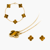 CLOVER JEWELRY SET 3 PIECE TIGER