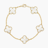 CLOVER - White Bracelet