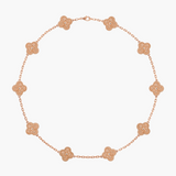 CLOVER - 10 Motive Pink Necklace