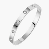ETERNITY DELUXE - Silver Zircon Bracelet