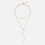 Layered Amara Tassel Necklace