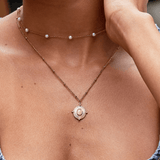 Monique Vintage Stone Necklace